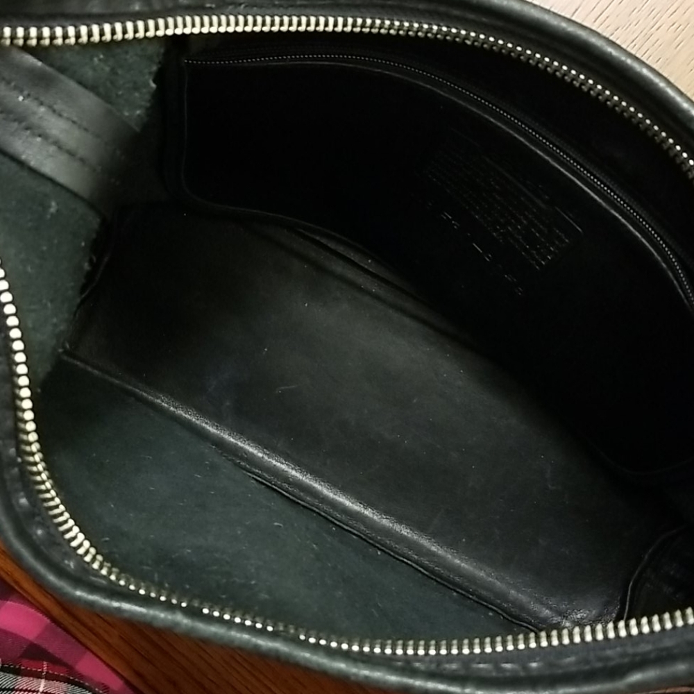 Vintage Coach Black Leather 9058 Hobo Bag - Picture 6 of 6